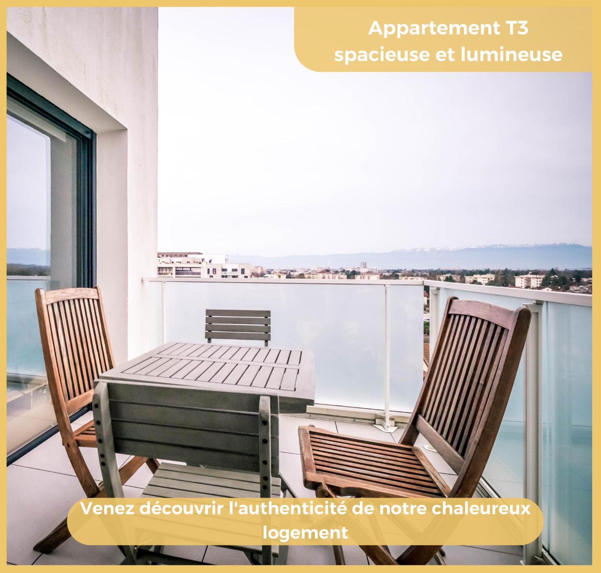 Appart T3 Moderne Ambilly Apartamento Exterior foto